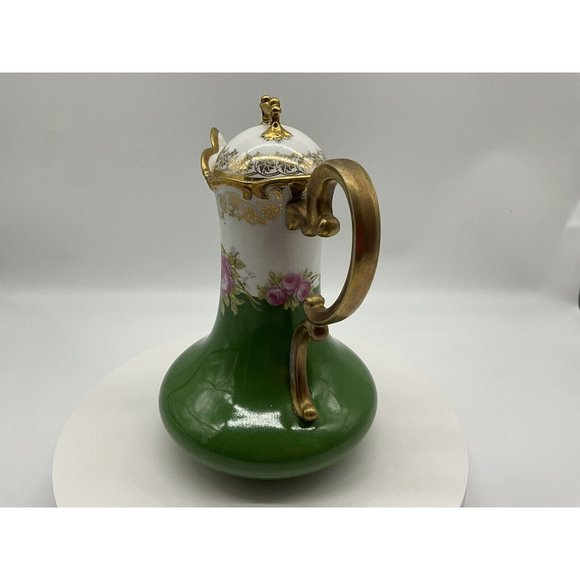 Imperial Crown China Chocolate Pot, Hand Painted, Vienna Austria - Picture 6 of 16